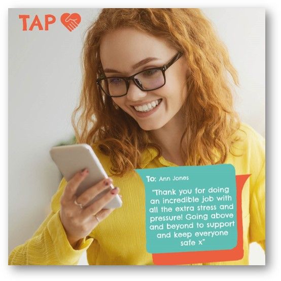 How TAP's social thanking platform improves teacher wellbeing